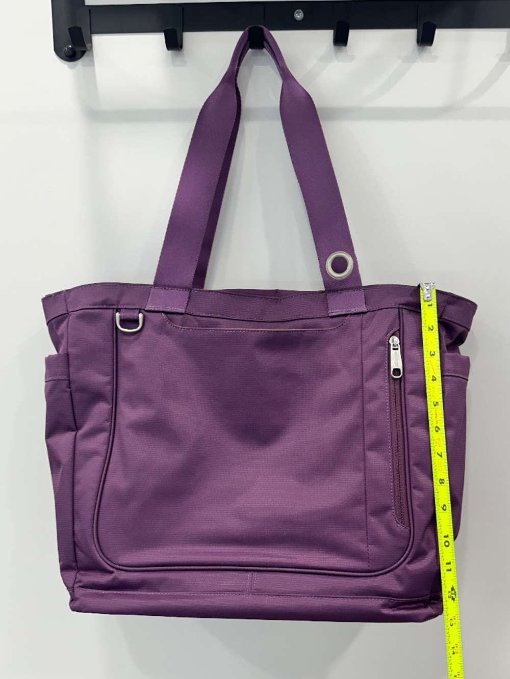 EUC eBags Computer Bag/Shoulder Tote in Eggplant Purple